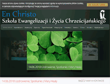 Tablet Screenshot of enchristo.pl